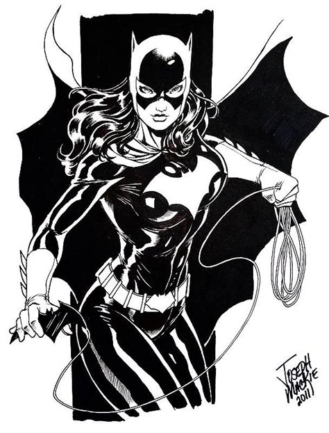 Batgirl By Joseph Mackie Comic Book Artwork Comic Book Artists Comic