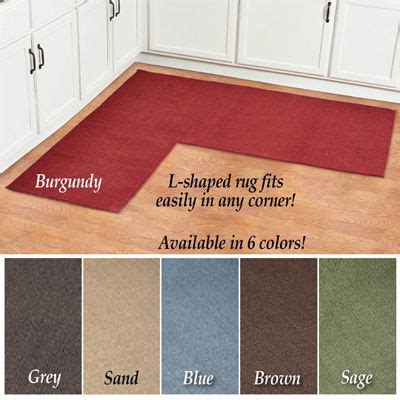 The best kitchen rugs you can find online now. L Shaped Berber Corner Rug Runner | Rugs