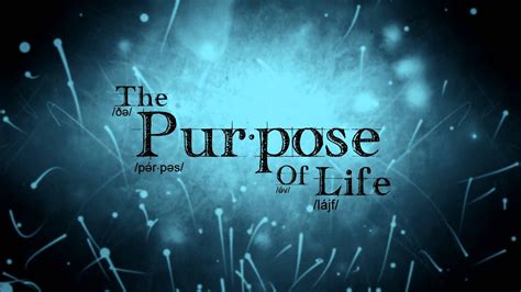 The Purpose Of Life Teaser Youtube