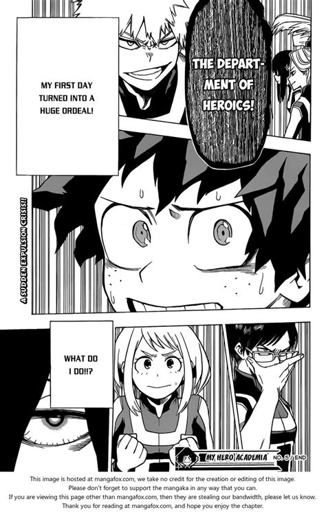 My Hero Academia Chapter 5 My Hero Academia Manga Online