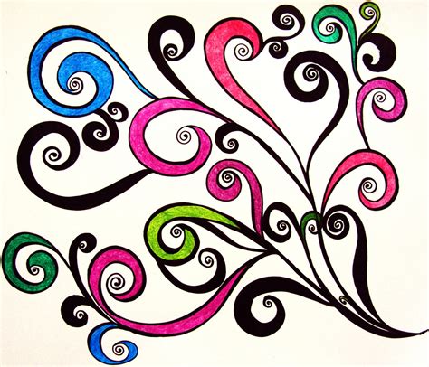 Cool Swirl Designs Clipart Best