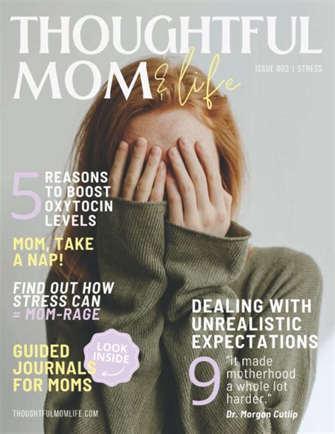 Thoughtful Mom Life Magazine Mom Stress Issue