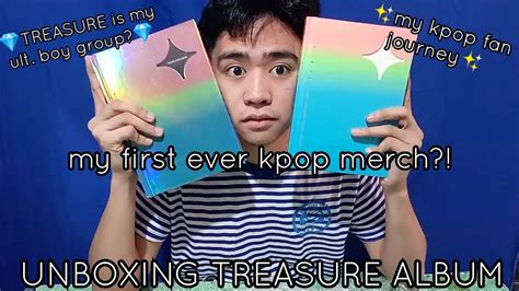 Unboxing Treasure 트레져 1st Single Album The First Step Chapter One