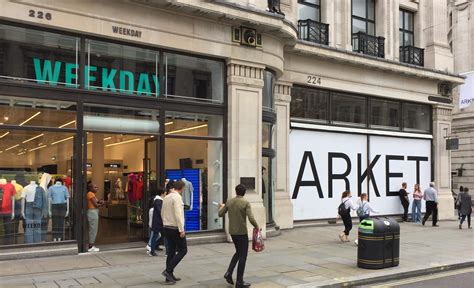 Weekday Opens On Londons Regent Street Arket Also Debuts This Week