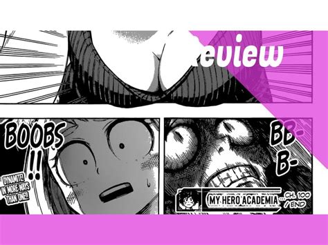 Boobs My Hero Academia Chapter Review Youtube