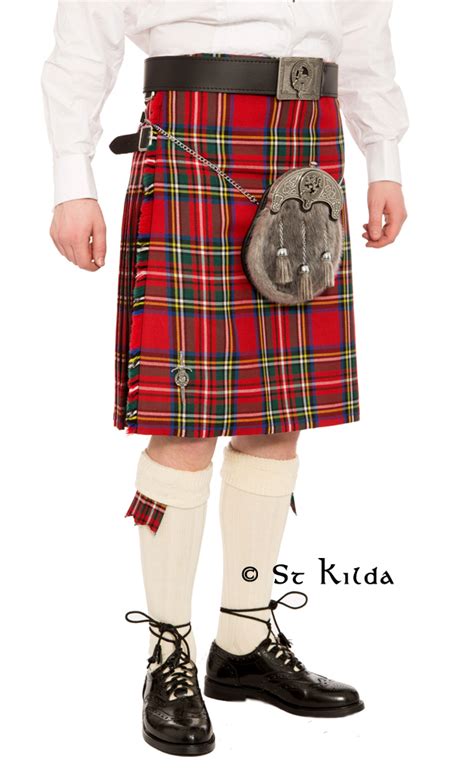 Buy Kilt Online Full 8 Yard Traditional Kilt St Kilda Store