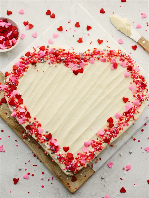 Heart Shaped Cake Yummy Recipe