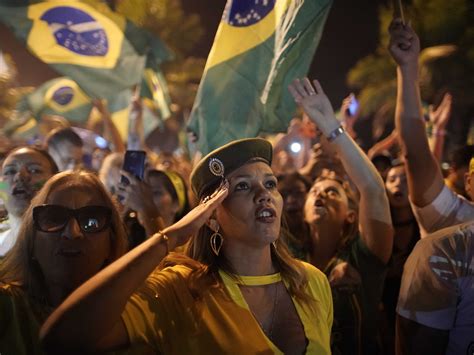 Brazils Far Right Candidate Jair Bolsonaro Wins Presidential Election