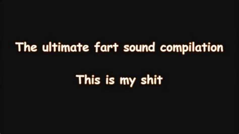 the ultimate fart sound compilation youtube