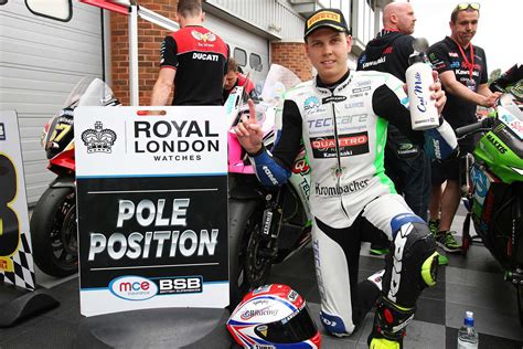 luke mossey earns british superbike pole position at brands hatch updated roadracing world