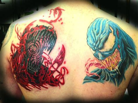 See more ideas about venom tattoo, venom, marvel tattoos. carnage tattoos | carnage-and-venom | Tattoos, Tattoo skin ...