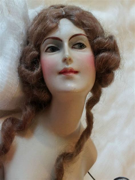 Stunning Half Doll On Ebay Dolly Doll Lady Doll Vintage Dolls Antique Dolls Beautiful Dolls