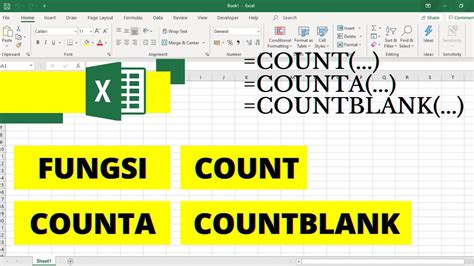 Tutorial Cara Menghitung Jumlah Missing Value Di Excel Fungsi Count