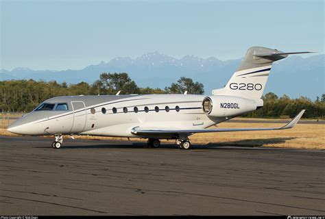 N280gl Private Gulfstream Aerospace G280 Photo By Nick Dean Id