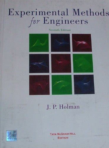 Experimental Methods For Engineers 7ed Jpholman Jpholman Amazon
