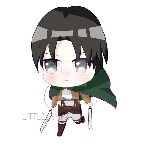 Levi Ackerman Chibi By Littlelampz On Deviantart