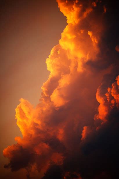 Orange Clouds At Sunset Free Stock Photo Public Domain Pictures