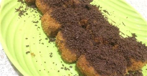 Bahan baku agar bakto, rumput laut gelidium sp., tersedia sangat melimpah di indonesia. Resep Nugget pisang ga mahteg oleh Haemchii kitchen - Cookpad