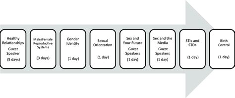 linear sequence of sexual education topics covered in ms d s classroom download scientific