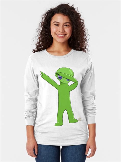 Cringeycringy Green Ailien Dabbing T Shirt By Lams Septiplier