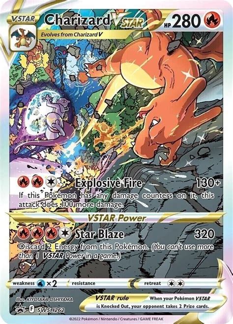 Pokemon Ultra Premium Collection Charizard Vstar Alt Art Swsh262 Promo