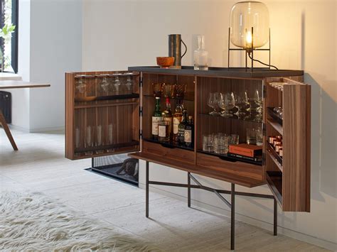 More Moebel Harri Bar Cabinet in 2021 | Bar cabinet, Bar cabinet design, Drinks cabinet