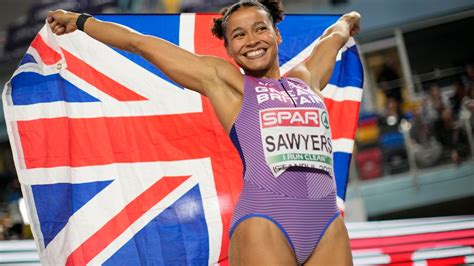Keely Hodgkinson And Jazmin Sawyers Win Gold Medals At European Indoor Championships Athletics