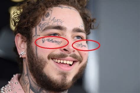 Post Malone S Tattoos And Meanings Popsugar Beauty Uk Sexiezpicz Web Porn