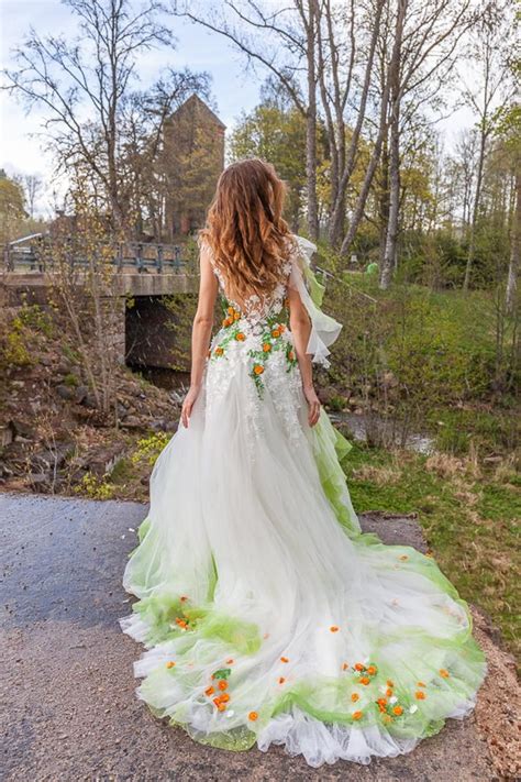 Enchanted Forest Wedding Dress Kirby Valadez