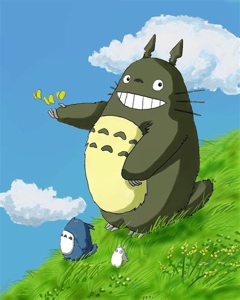 Totoro In 2023 Totoro Totoro Art Studio Ghibli Art