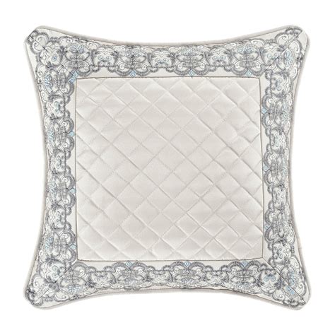 Adagio Sterling 18 Square Embellished Decorative Throw Pillow J