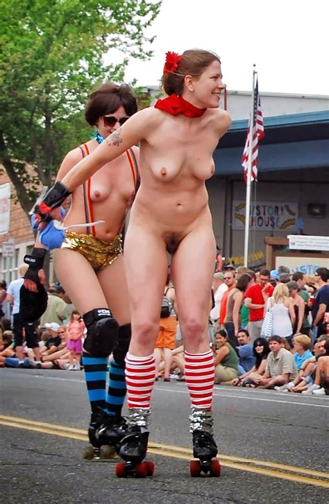 Collection Of Not Bodypainted Women At Fremont Solstice Play Fremont Solstice Naked Party