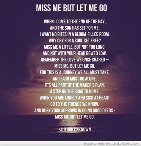 Miss Me But Let Me Go Picture By Mb1715 Inspiring Photo Beautiful