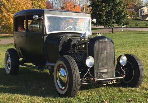 1929 Model A Ford Tudor V8 Hot Rod The Hamb