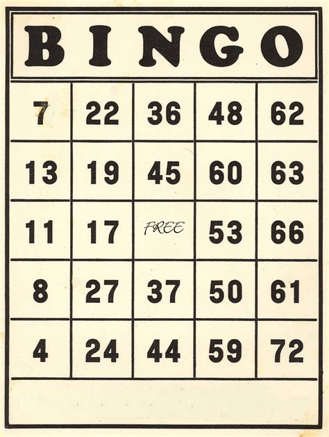 Imagesbykim Bingo Cards Games 10 Items