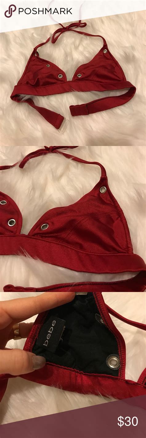 bebe bikini top good condition bebe swim bikinis swimwear bikini tops swimming best deals