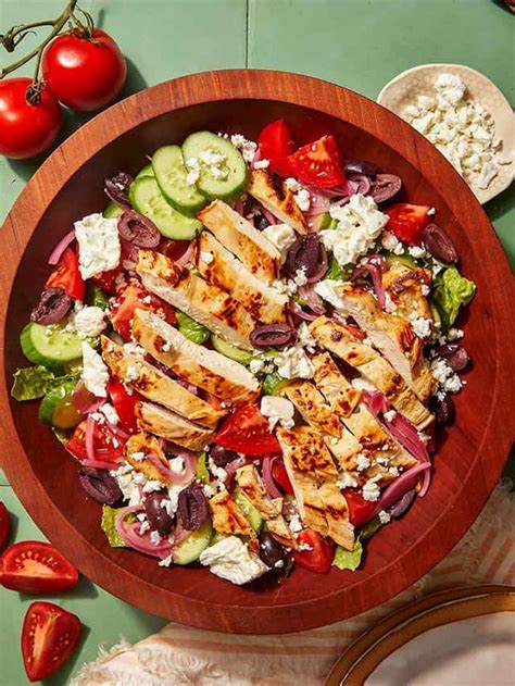 Greek Salad Recipe Spoon Fork Bacon