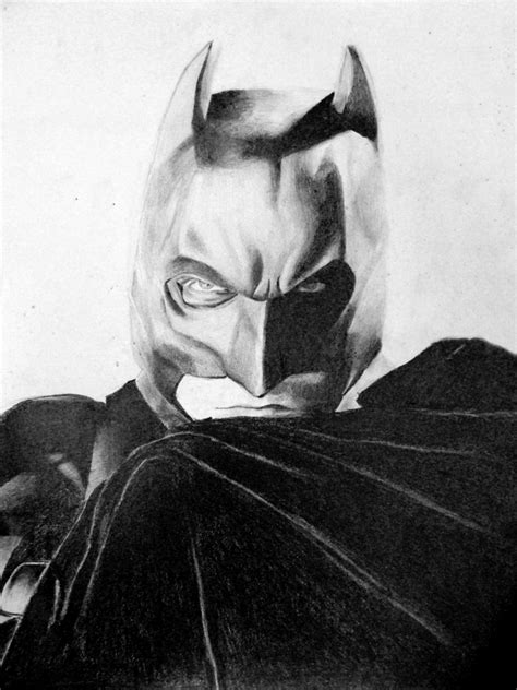 Batman Pencil Art By Madhackdv On Deviantart