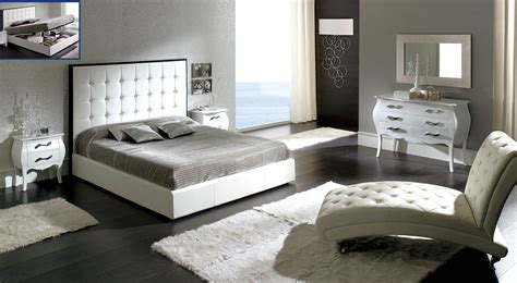 Peninsula White Modern Italian Bedroom Set N Star Modern Furniture