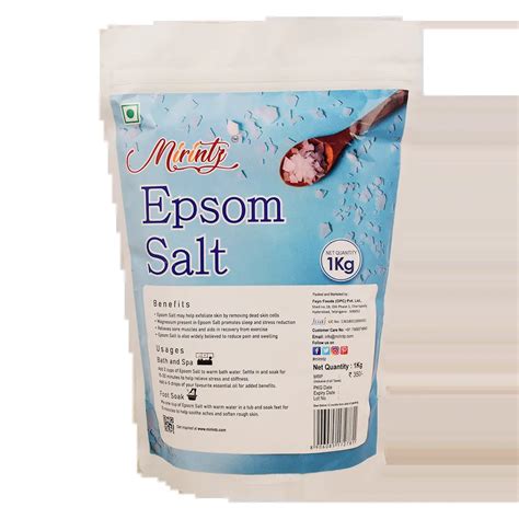 Mirintz Epsom Salt Magnesium Sulphate For Relaxation Muscle Relief