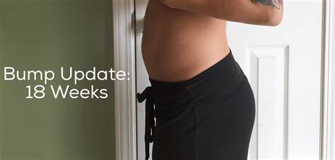 Pregnancy 18 Weeks Bump Update Diary Of A Fit Mommy