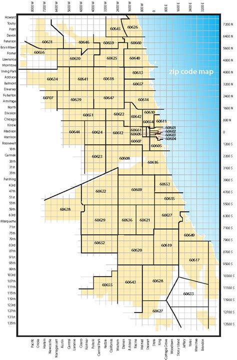 Chicago Zip Kodo Map Zemljevid Maribora Zip Kode Zdru Ene Dr Ave Amerike