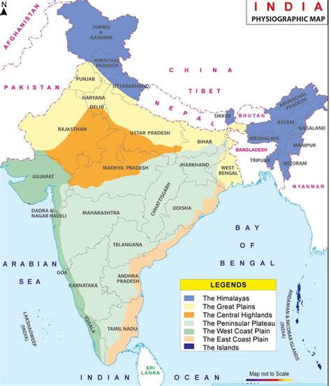 Physiographic Divisions Of India The Himalaya Geography Frontier Ias