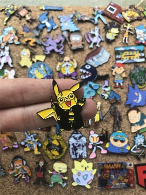 Pikachu Pokemon Enamel Pin Collection Pin Pics Enamel Pin Badge Cool Pins Pin And Patches