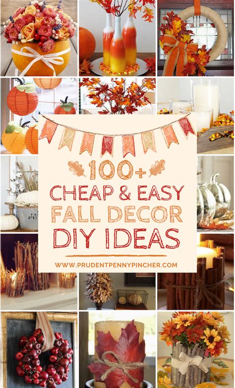 100 Cheap And Easy Diy Fall Decor Ideas For 2023 Prudent Penny Pincher
