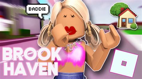 How To Be A Baddie In Roblox Brookhaven Youtube