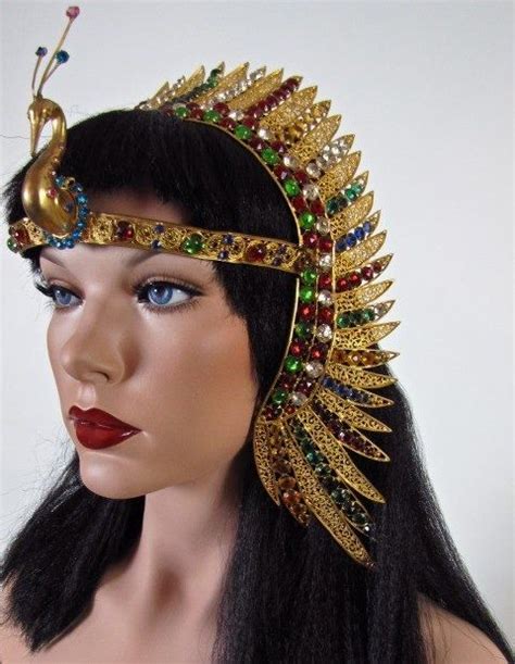 hats and headgear vintage egypt queen headwear pharaoh hat fancy party dress up costume clothes