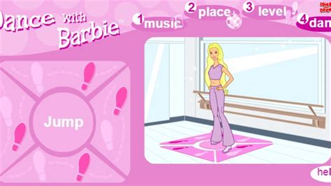Good Old Barbie Games Dance With Barbie Free Online Game Link To