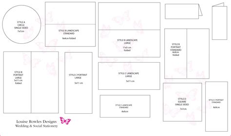 Standard size for business card in photoshop. card dimensions | Place cards sizes & layouts » Louise ...