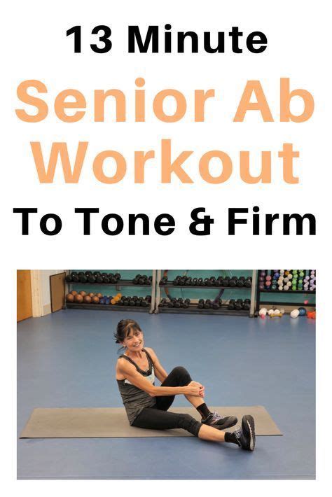 Tone Your Midsection With These Gentle But Effective Core Exercises For